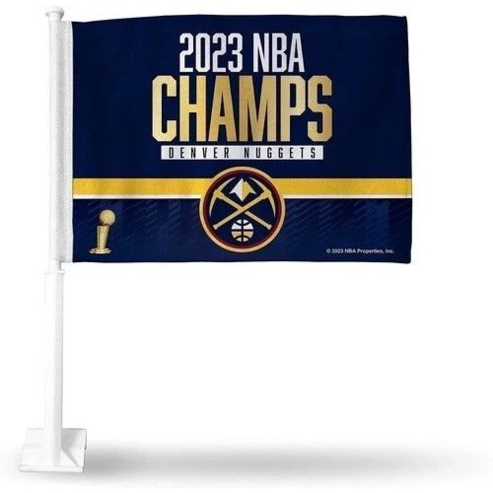 Denver Nuggets 2023 NBA Champions Premium Double Sided Car Flag Banner,...